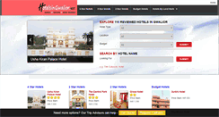 Desktop Screenshot of hotelsingwalior.net